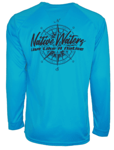 Native waters long sleeve tee.