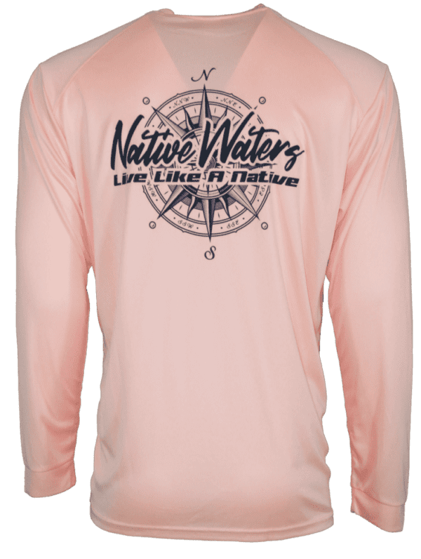 Native waters long sleeve tee.