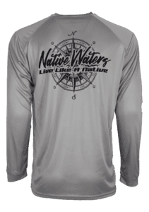 Native waters long sleeve tee.