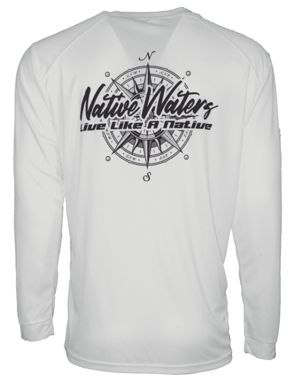 Native waters long sleeve tee.