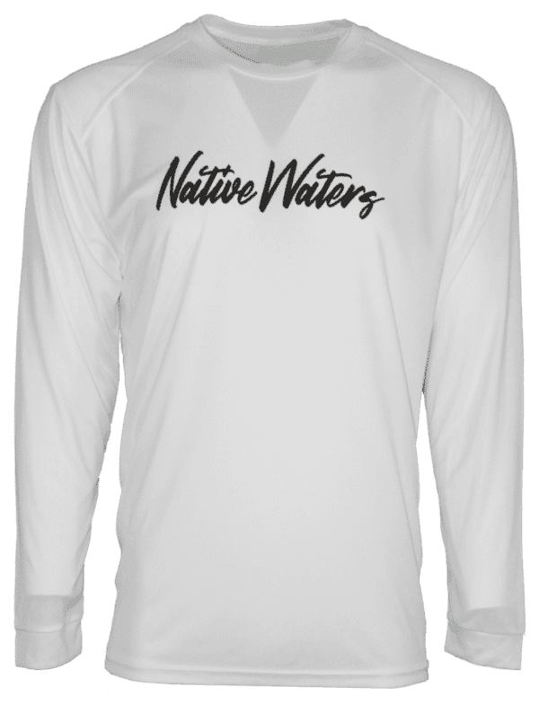 Native waters long sleeve tee.